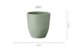 Beker Silueta 200 Ml - Nordic Black