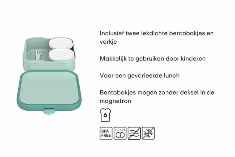 Bento Lunchbox Campus Groot - Cool Pink