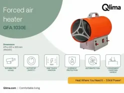 GFA 1030 E Warmte Kanon